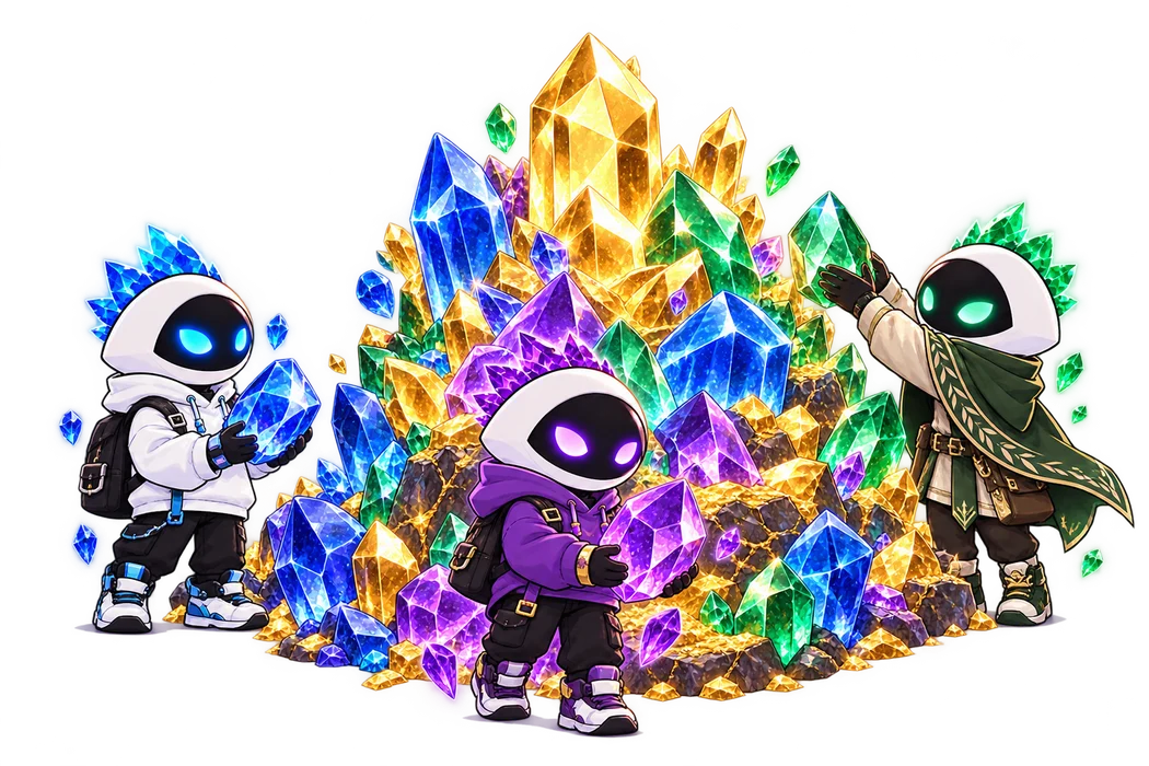 Three ULTON builders adding crystals to ULTON Treasury