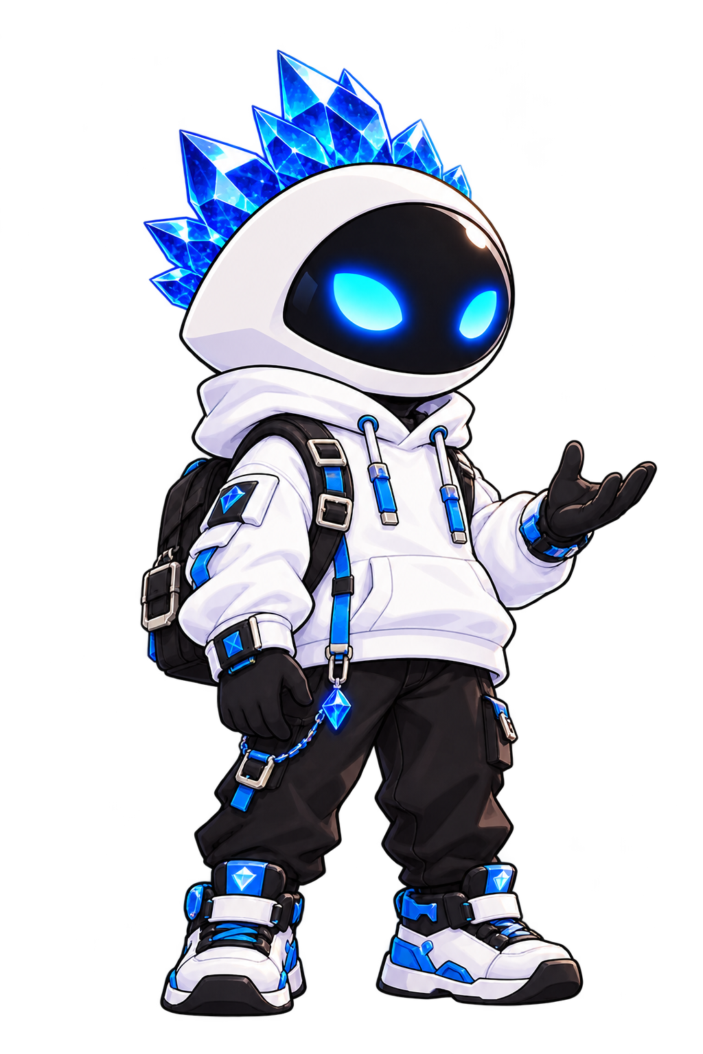 ULTON holding a glowing orb